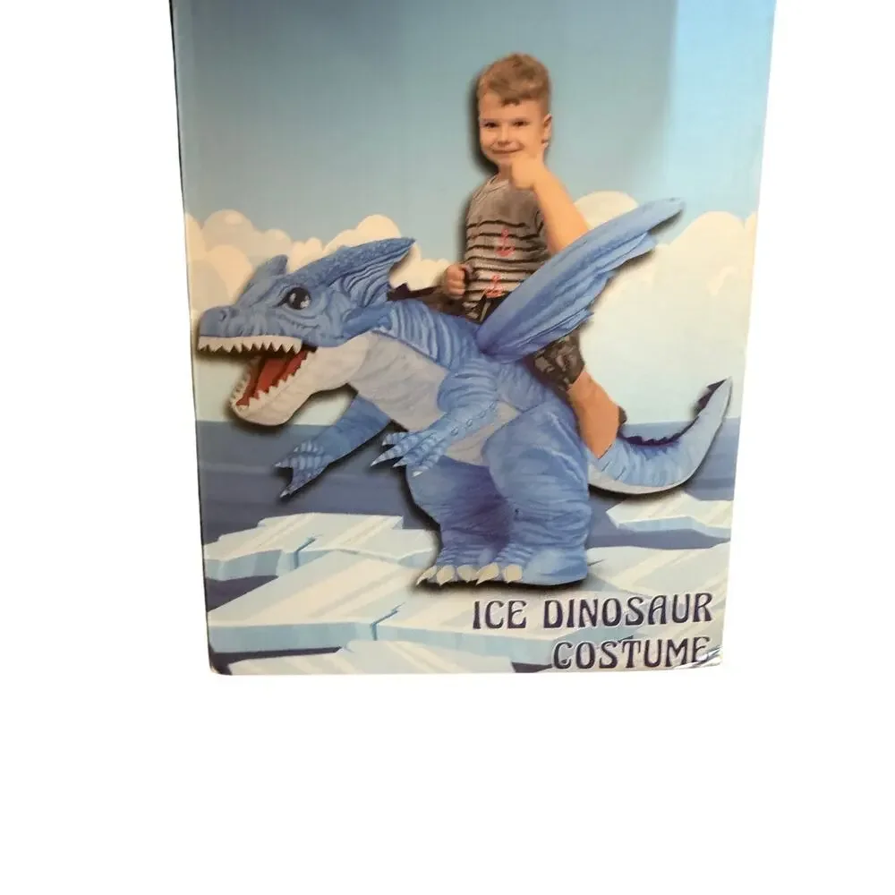 GOOSH Inflatable Dinosaur Costume Kids Boys Girls Funny Blow up 48